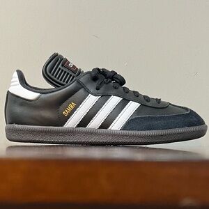 COPY adidas Samba Classic Black White Dark Gum - women’s 10.5 (stains)